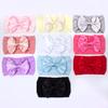 2023 Soft Nylon Wide-Brim Bow Headscarf for Babies and Kids