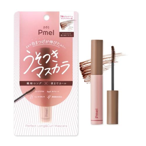 

Pmel Usotsuki Тушь для ресниц Perfect Long & Curl Тушь для ресниц Прозрачная коричневая водостойкая длинная подкручивающая тушь для ресниц Основа под тушь
