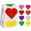 Waterproof Laser Star Stickers: DIY Self-Adhesive Smile Face Stars