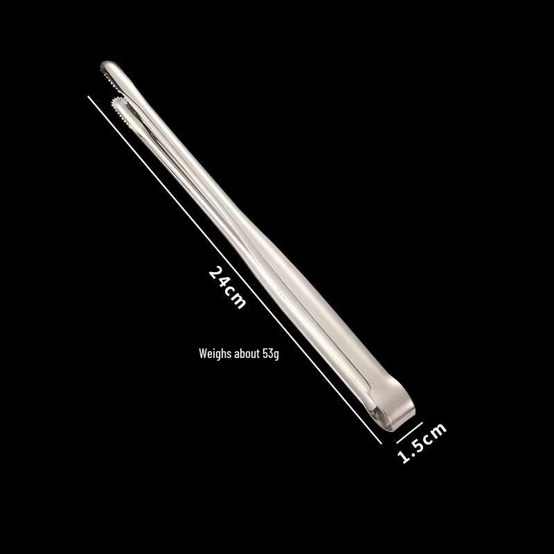 Zhishi 9-inch 304 Stainless Steel Multi-Purpose Food Tongs (4-Pack)