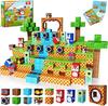 Magnetic Blocks - Build Mine Magnet World Magic Sword Portal Set, Building Toys Magnetic Tiles for Kids 3+, Classroom Must Haves