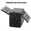Solar Emergency Charging FM Radio Multifunctional Bluetooth Speaker TF Card U Disk Playback with 18650 Battery