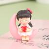 1Pár Moon Pár Romantické figurky Diy Ornamenty Bonsai Domácí dekorace na stůl