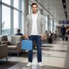 Multi-Functional Travel Electronics Organizer Bag Portable Cable Storage Case with Multiple Compartments and Zipper Closure for Accessories