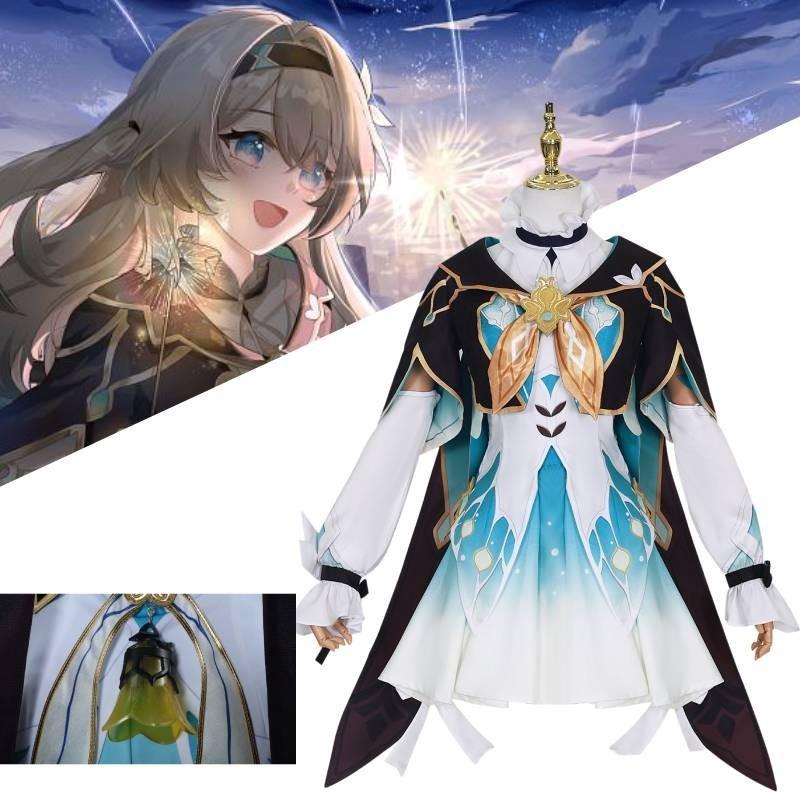 Honkaistar Rail Firefly Cosplay Custume Set Party Accessories Fashion Gift Fans
