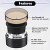10ml Mini Nose Wax Warmer , USB Fast Heat Smart Constant Temp Silicone Pots Travel Size Unisex Suitable for Different Body Parts