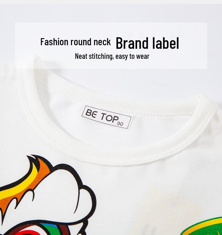 Children's Festive Koi & Lion Dance T-Shirt