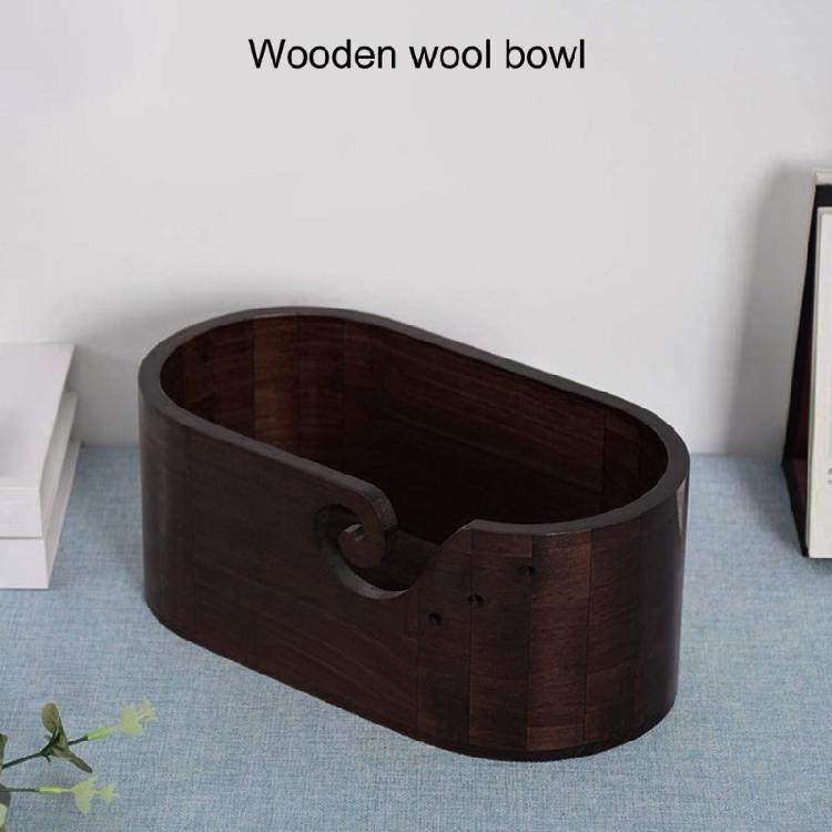 Oval Knitting Bowl Yarn Bowl Crocheting Bowl Knitting Bowl Holder Yarn Storage Crochet Bowl Knitting Accessories