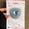 High-End Diamond Heart Gemstone MagSafe-Compatible Phone Stand