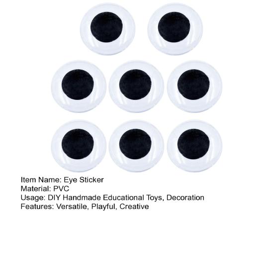 8 ks Halloweenské oči pro keře Velké Googly Eyes Samolepicí samolepka Halloween obří oči pro domácí kutily