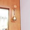 Bells for Door Wood Wind Chime Alert Decoration Shopkeeper Copper Door Bells for Home Shop Entrance Garden Gate Backyard