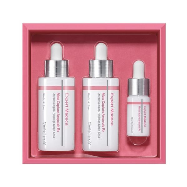 

Centellian24 Expert Madeca Mela Capture Ampoule RX Brightening Spot Care Serum Set 30ml x2 + 7ml