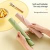 New 2/4PCS Silicone Placemats Heat Resistant Reusable Portable Waterproof Stain Resistant Easy To Clean Dining Table Mat