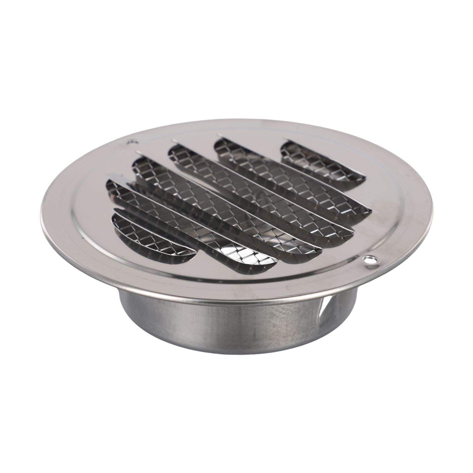 

Air Vent Grill Cover Insect Protection Stainless Steel 80mm