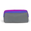 coral high Sport Lavender Grey Double Compartment Pencil Bag 22278