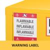 VEVOR 41.6 L Safety Cabinet 42.9 X 42.9 X 46 Cm Hazardous Hinges Manual Hot