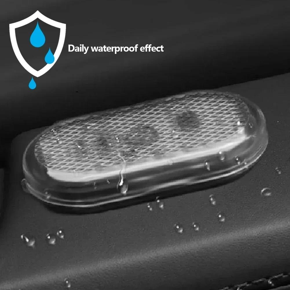 Wireless Car LED Touch Lights Magnetic Interior Light Auto Door Light Roof Ceiling Lamp Reading Lamp USB Rechargeable 5V