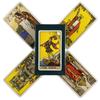 Carte Tarocchi Classiche The Rider Con Divinazione Mazzo Tarocchi per Uso Personale Versione Completa Inglese Mazzo Oracoli per Gioco da Tavolo