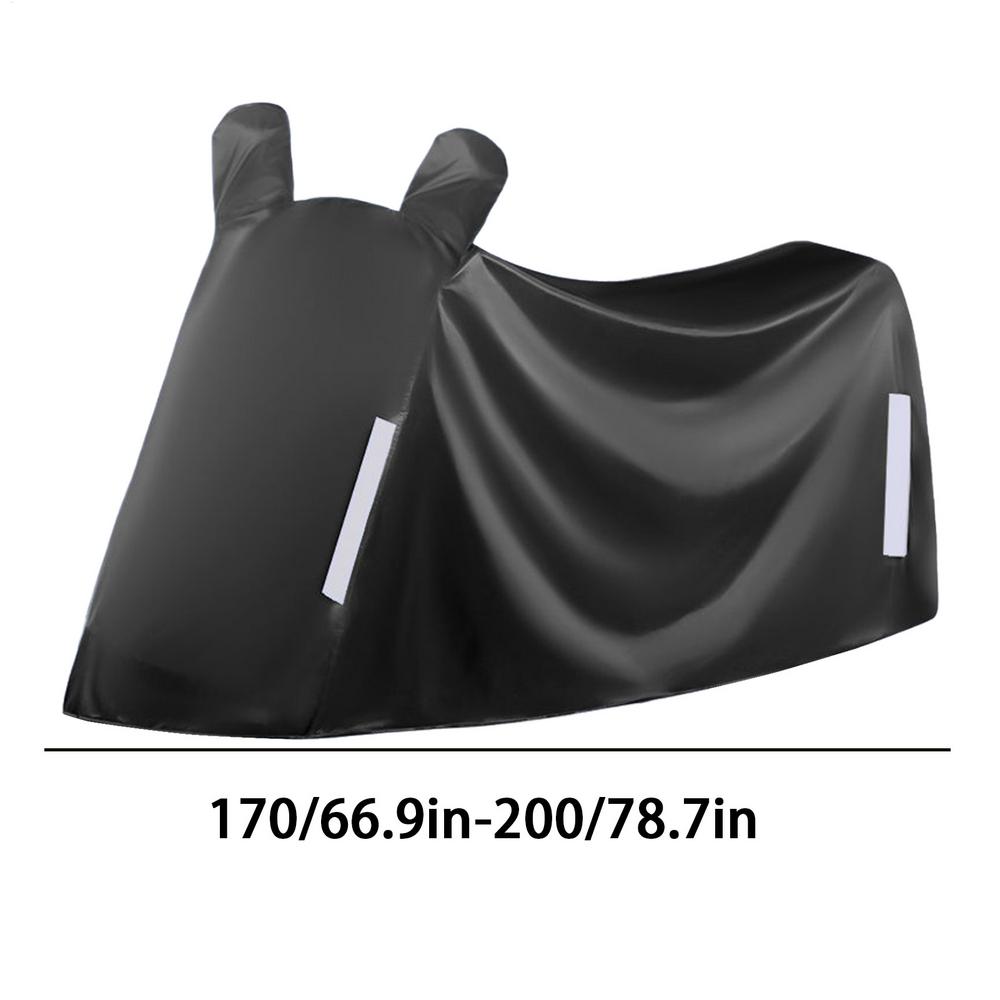 Motorcycle Cover Waterproof Outdoor All-Weather Rainproof UV Protection Outdoor Motorcycle Storage Rain Cover For Scooter