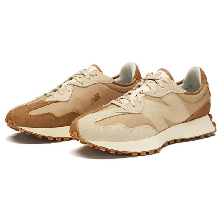 New Balance ANB Brand X 327 Beige Gum Unisex Sneakers Brown Tan MS327AAN