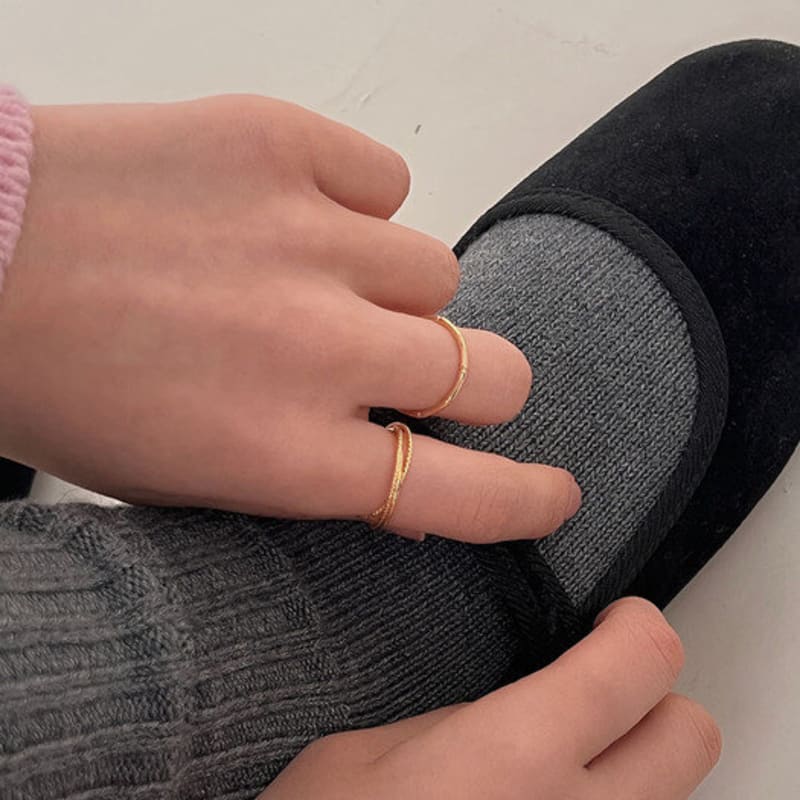 Silver925 Triple Ring (2color)