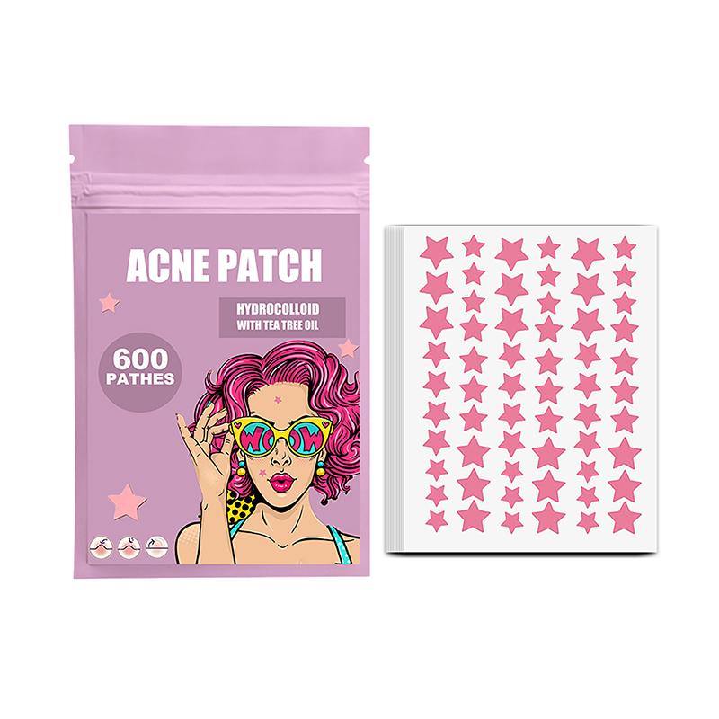300/600/1200 Pcs/Set Star Pimple Patch Acne Colorful Invisible Acne Removal Skin Care Stickers Concealer Face Spot Beauty