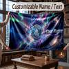 Custom Name Flannel Throw Blanket Manchester City Pattern Warm Home Decoration