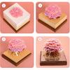 3D Creative Time Piece Calendar 2026 Desk Daily Calendar Decoration with Acrylic Case, Paper Sculpture Non-stick Notes, Paper Carving Art Craft