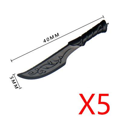 MOC Building Block Medieval Solider Knight Figures Toy Weapons Accessories Sword Axe Bow Sword Ten Spear Crossbow Mini Bricks