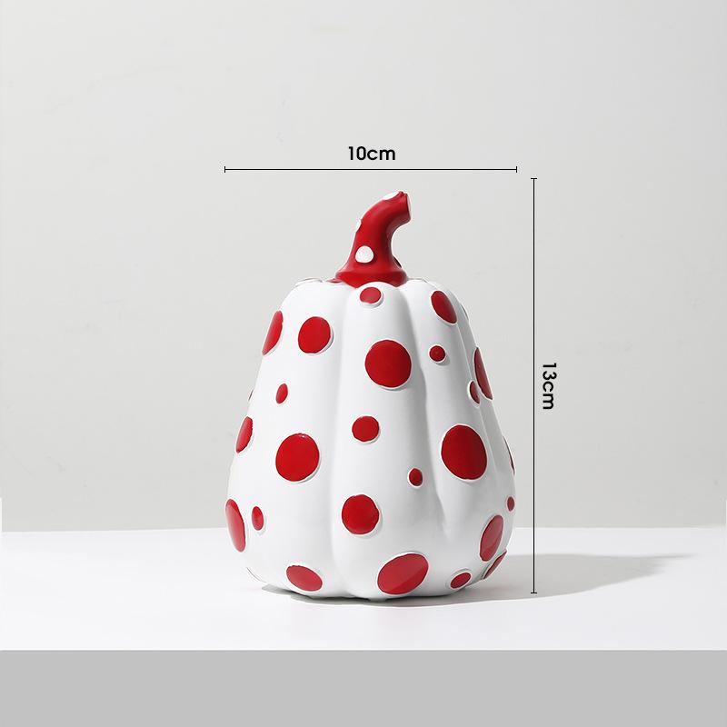 Pompoen Kusama Yayoi Ornamenten Moderne Sculptuur Stippen Uil Vogel Kunst Huis Interieur Decoratie Kantoor Kunst Bruiloft Kerst