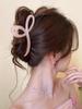 2025 Leopard Print High-End Large Shark Hair Clip for Women
