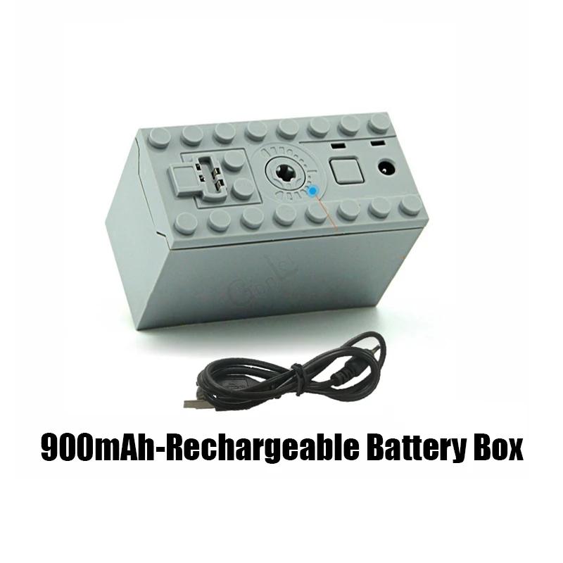 Rechargeable Battery Box 8878 -1 54599 Moc Building Blocks Cars Motor Toys Compatible With 84599 64227 58122 58123B Parts Toys
