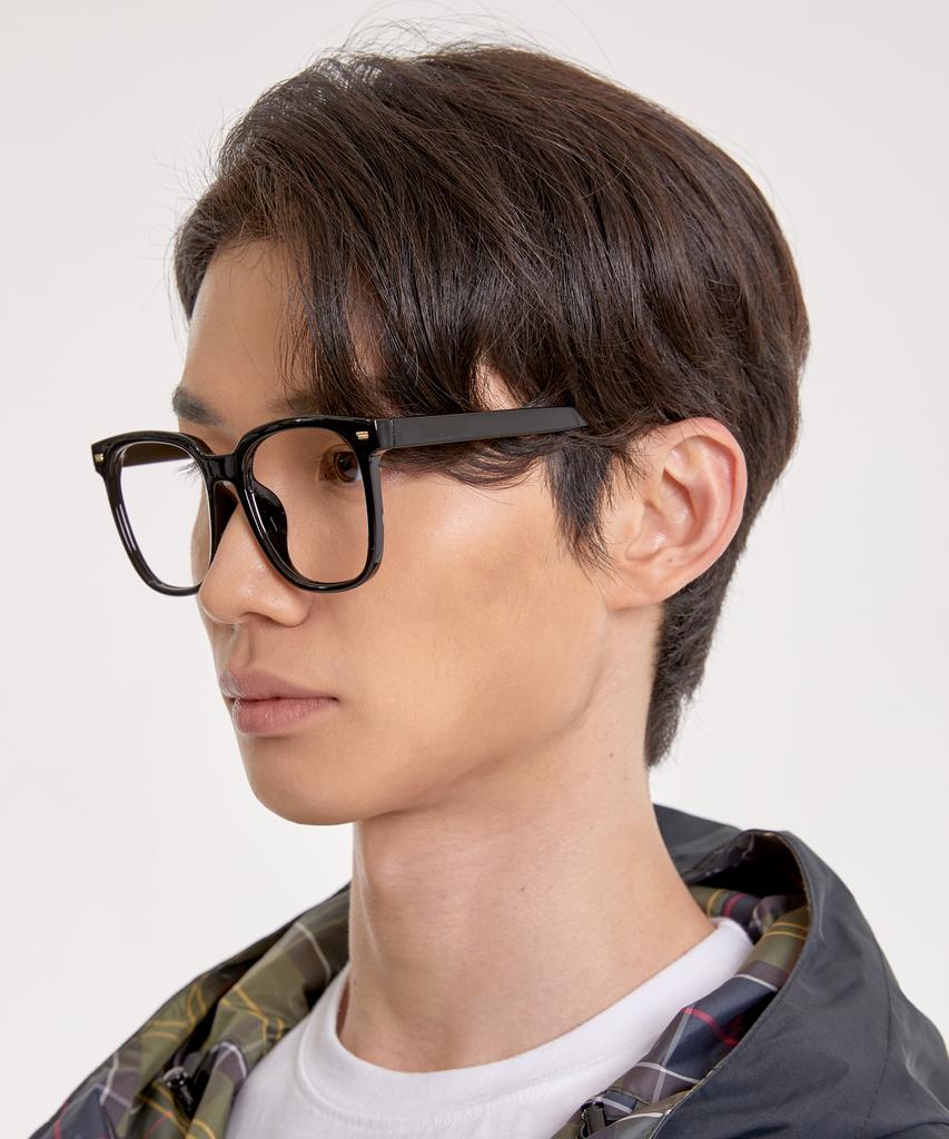 Eseubika Asa-C01 Horn-Rimmed Glasses Blue Light Blocking