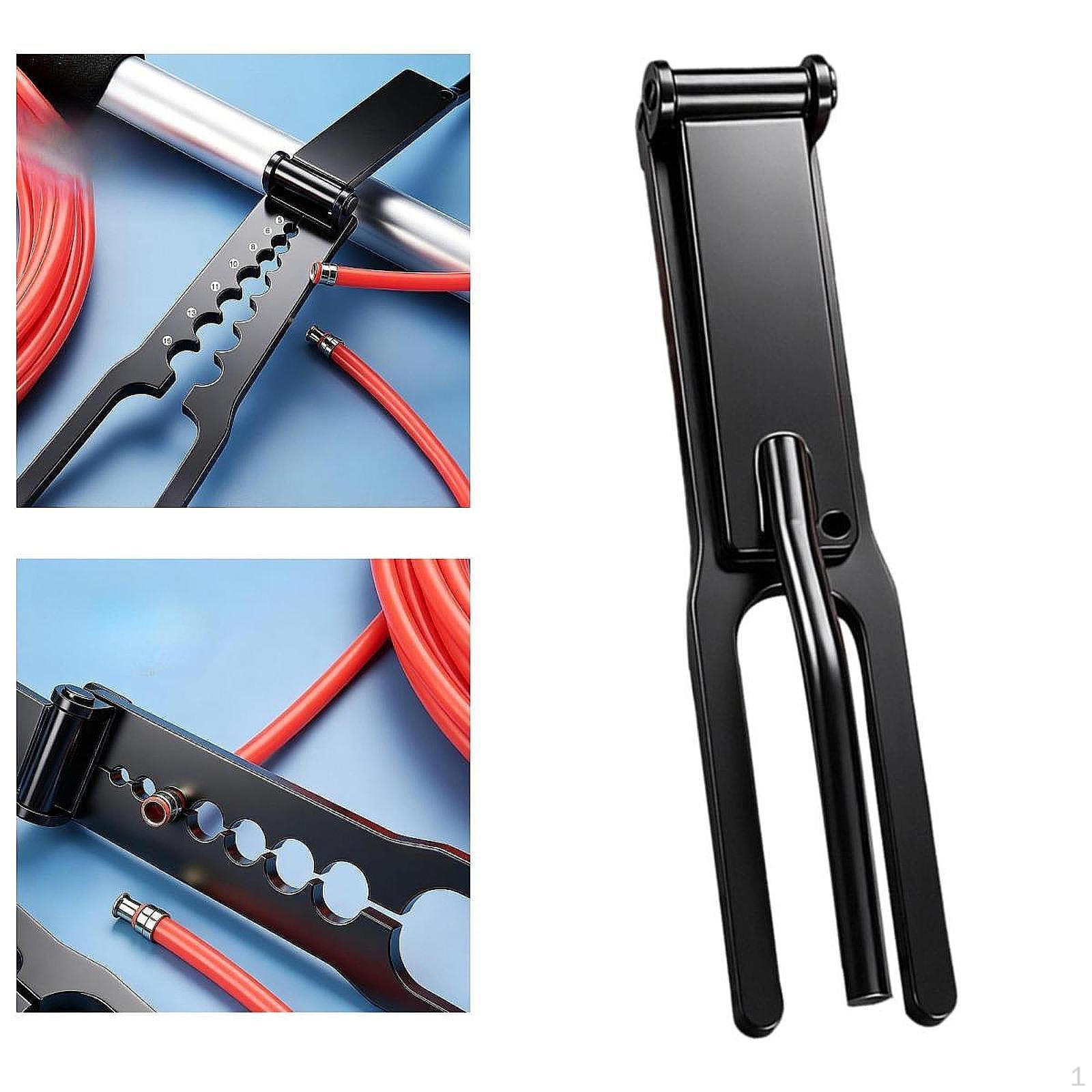 Trailer Brake Hose Rivet Clamp Press Type for Commercial Vehicle Air Systems Wear Resistant