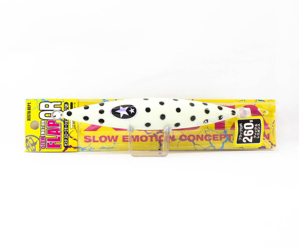 Xesta Metal Jig Slow Emotion Flap QR 260 Grams WBSBKKS (8614)