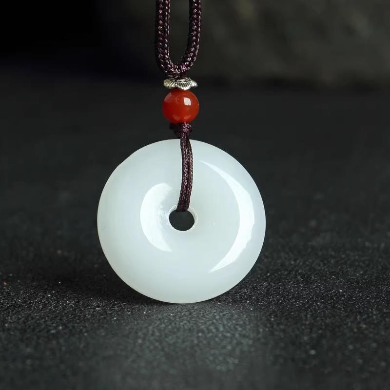 Pendant Ping an Buckle Wu Shi Brand Gift Necklace