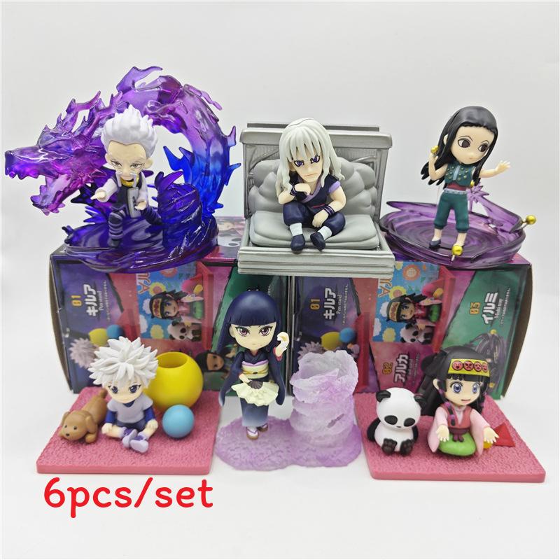 Hunters Killua Zoldyck Figures Toy Model Ornaments Room Decorations Table
