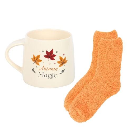 Something Different Herbstzauber Tasse und Socken Set
