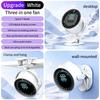 2026 USB Rechargeable Transparent Desktop Fan - Silent, 100-Speed, Compact Design