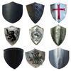 Σετ 9 Heater Shield - Λειτουργικό 18 Gauge Steel Medieval Historical Replica Blank Shield Knight Costume Prop