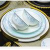 Peony Blossom Chinese Ceramic Dinnerware Set - 60-Piece Deluxe