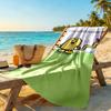 Wow! Wow! Wubbzy Customize Your Name Beach Towel Quick-Dry Soft Microfiber Ideal for Travel Outdoor Swim Pool Yoga Surf Camping Hiking Gym Gift Holida