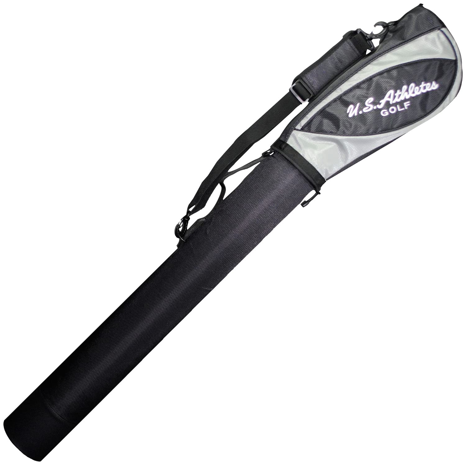 

ЛЕЗАКС США. Чехол для клюшек Athletes Tube-shaped, черный x серебристый USCC-3461
