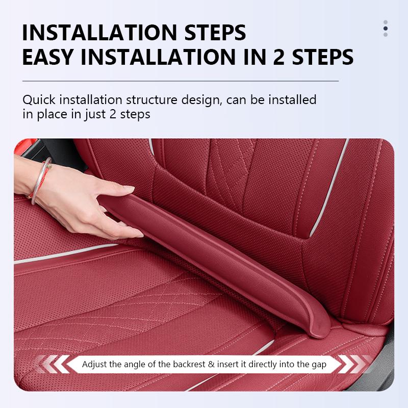 SEAMETAL 1PC Leather Car Seat Gap Filler Seat Leak Proof Filling Strip Universal Side Seam Plug Strip