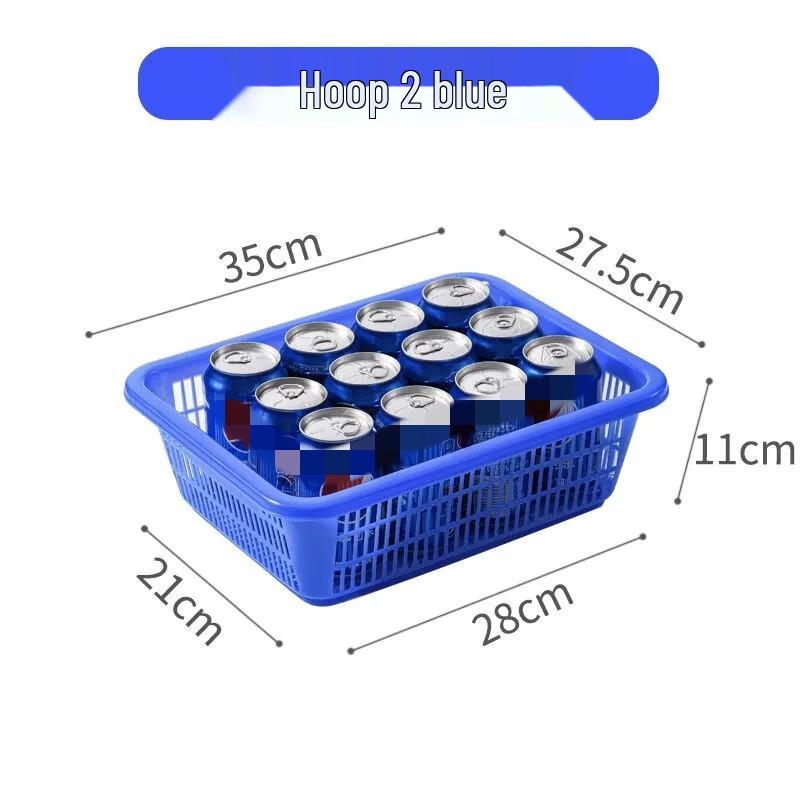 Rectangular Plastic Drain Basket Set