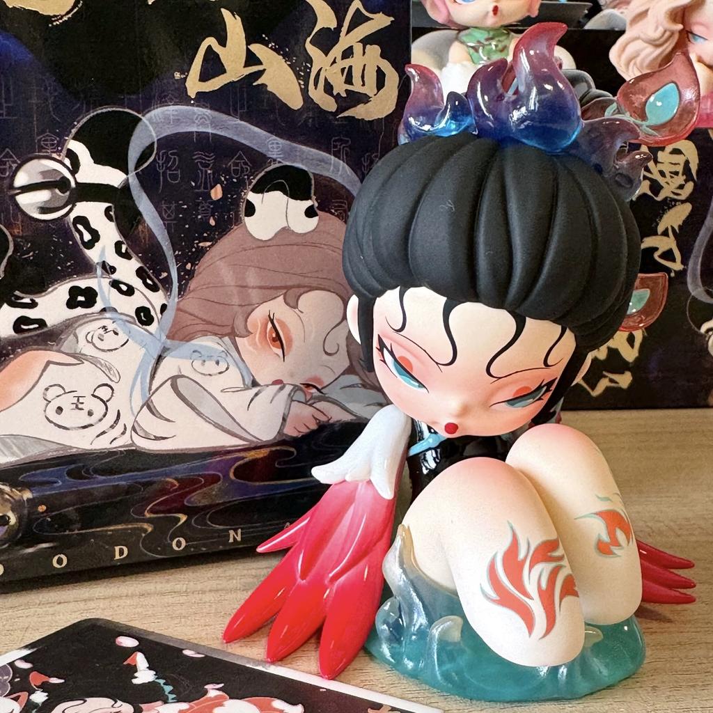 Genuine Dodo Nami Floating Mountains And Seas Series Vinyl Blind Box Model Doll Action Figure Toy Ornament Cute Toy Accessory