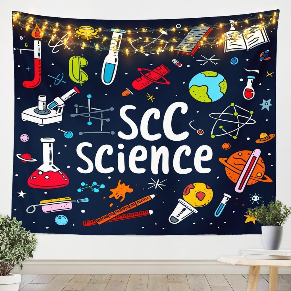 School Supplies Tapestries Drawing Board Paintbrush Wall Hangings Art,Students School Study Tapestry Fine Arts.Themed Wall Art