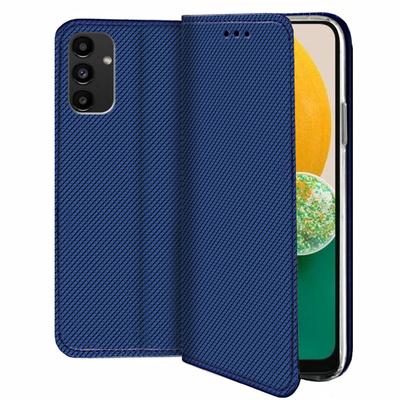 Case for Samsung Galaxy A54 5G, Smart Magnet, Navy Blue + 9H Glass
