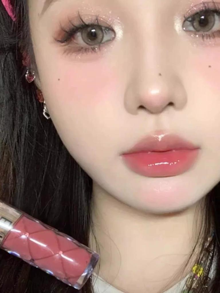 God of Pure Desire! Fengying Honey Lip Glaze Mirror Water Light Cheap Lipstick Female Moisturizing Nude Doodle Glass Lip Gloss