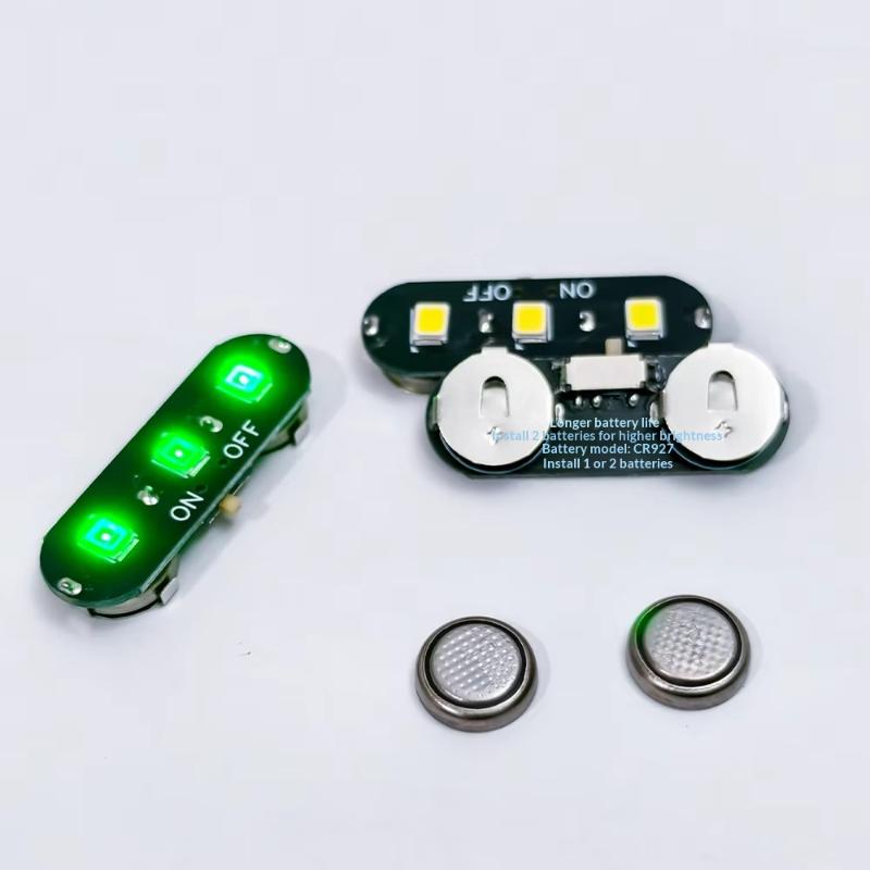 1Pcs Wireless Light 3-Watt High Brightness Switch Led Lamp Toys For Diy Model Making/Gun-Dam/Dollhouse Decoration/Diorama